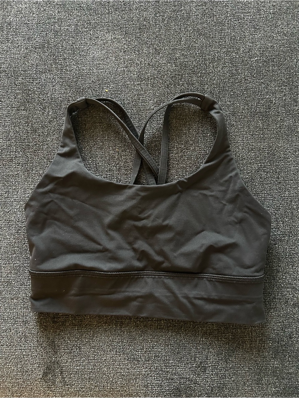 lululemon athletica longline bra in black